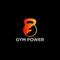 ontwerpsjabloon voor fitness power gym-logo vector