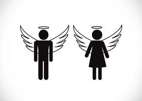 Pictogram Angel Pictogram symbool teken vector