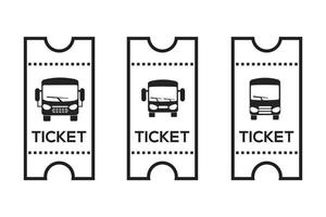 treinkaartje pictogram, vector