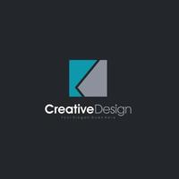 exclusieve klassieke typografie k letter en v letter combineren logo embleem monogram creatief ontwerp vector