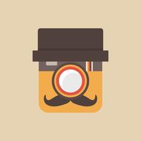 baard camera app vector