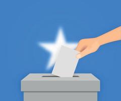 Somalië verkiezing banner achtergrond. sjabloon voor uw ontwerp vector