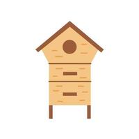 houten bijenhuis vector