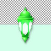 groene lantaarn vector