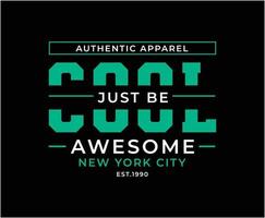 cool typografie vector t-shirt ontwerp