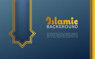 islamitische horizontale banner. Arabische traditionele sieraad achtergrond. vector