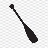 Paddle pictogram symbool teken vector