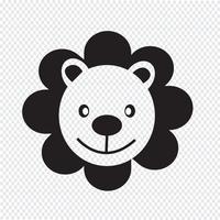 Lion Icon symbool teken vector