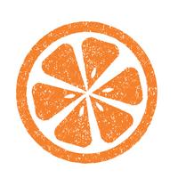 Oranje pictogram symbool teken vector