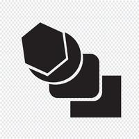 Blend Tool Icon symbool teken vector
