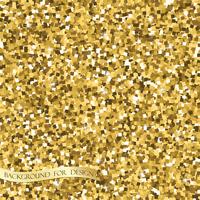 Gouden glitter textuur. Achtergrond voor uw ontwerp. Vector