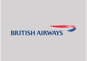 Britse luchtwegen vector logo
