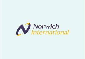 internationale luchthaven van Norwich vector