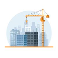 constructie site cartoon vector