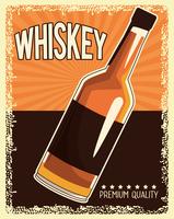 vintage drankje poster vector