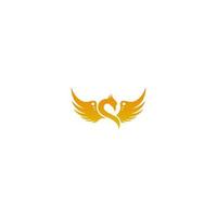 phoenix logo pictogram ontwerp sjabloon vector