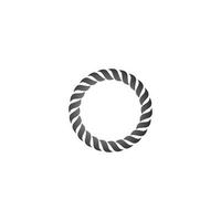 touw pictogram logo ontwerp sjabloon illustratie vector