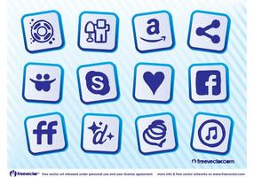 Sociale sites vector