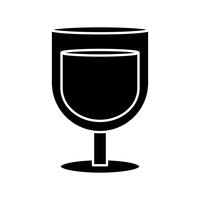 drink glazen pictogram vector