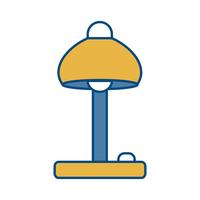 bureaulamp pictogram vector