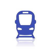 metro pictogram, openbaar vervoer vector teken geïsoleerd op wit