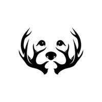 hert hond logo vector