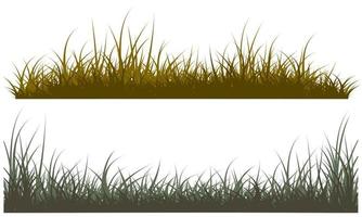 droog gras, dood gras vector