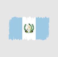 guatemala vlag penseelstreken. nationale vlag vector