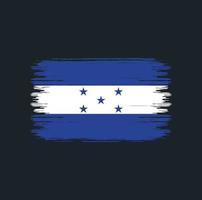 honduras vlag borstel. nationale vlag vector