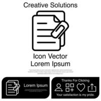 beste documentpictogram vector eps 10