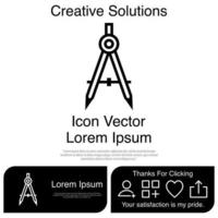 scheidingslijn pictogram vector eps 10