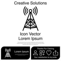 antenne pictogram vector eps 10