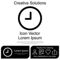 klok pictogram vector eps 10