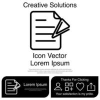 beste documentpictogram vector eps 10