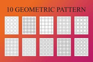 geometrisch patroon kdp interieurs vector