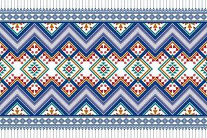 geometrisch etnisch naadloos patroonontwerp. Azteekse stof tapijt mandala ornament chevron textiel decoratie behang. tribal boho turkije afro-amerikaanse traditionele borduurachtergrond vector