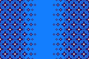 Marokkaans ikat etnisch naadloos patroonontwerp. Azteekse stof tapijt mandala ornament inheemse boho chevron textiel decoratie behang. tribal turkije afrikaanse indische traditionele borduurvector vector