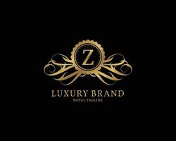 letter z luxe vintage logo vector