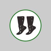 gumboots moderne pictogram in trendy vlakke stijl vectorillustratie geïsoleerd op een witte achtergrond. symboolpictogram voor websiteontwerp, logo, app, ui en anderen. vector kunst illustratie..eps