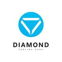 diamant logo vector ontwerpsjabloon