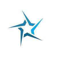 ster logo ontwerp sjabloon, snel ster logo vector illustratie ontwerp