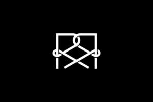 eerste letter rr monogram logo ontwerp vector