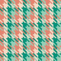 naadloos patroon in vier eigentijdse oranje-groene kleuren. vector