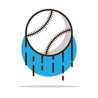 honkbal cartoon illustraties vector