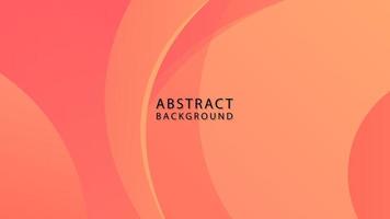 abstracte kleurrijke gradiënt oranje achtergrond vector