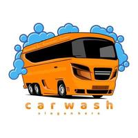 car wash logo ontwerp concept vector