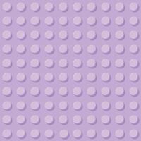 blok pastel paars plastic speelgoed naadloze pattern.constructor. vector illustratie