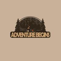 verzameling van, wildernis, camping, avontuur, ontdekkingsreiziger, klimmerembleem en logo-afbeeldingen voor t-shirt, kleding, merchandise-sticker vector