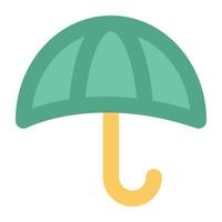 trendy paraplu concepten vector