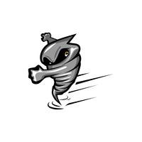 Cycloon Ninja-logo vector